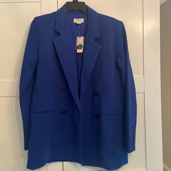 NWT Anthropologie Maeve Double Breasted Blazer sz 0 XS - Picture 3 of 7